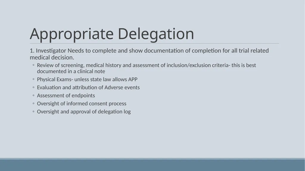 Investigator Training Clinical trials at Avera - slide 4 of 24