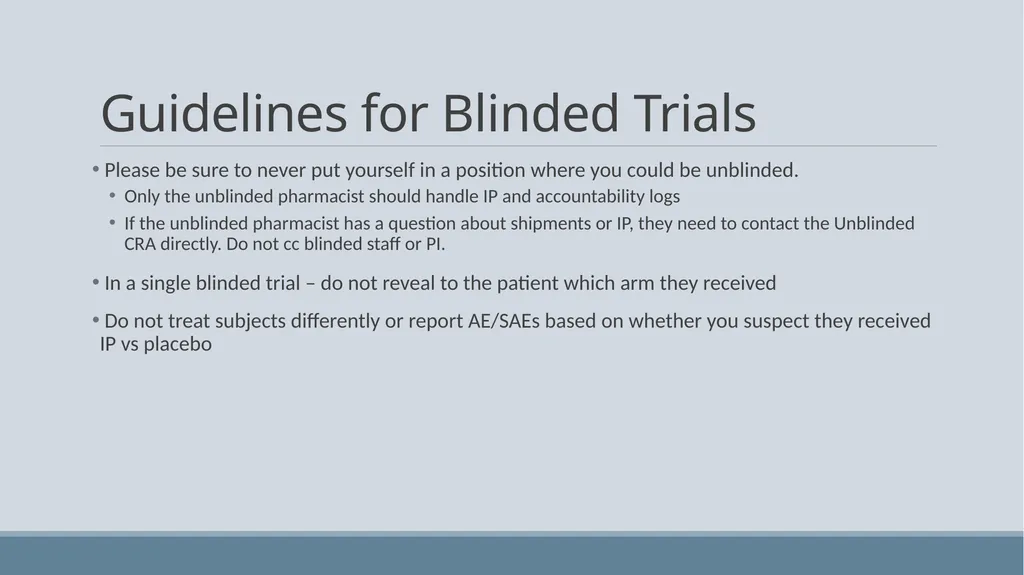 Investigator Training Clinical trials at Avera - slide 19 of 24