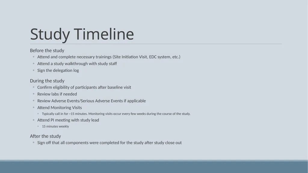 Investigator Training Clinical trials at Avera - slide 5 of 24