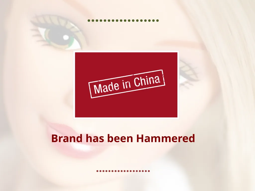 - UNSAFE FOR CHILDREN - MATTEL’S TOY RECALLS AND - slide 6 of 30
