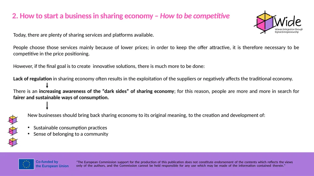 SHARING ECONOMY Partner: IDP Objectives & Goals At - slide 15 of 17