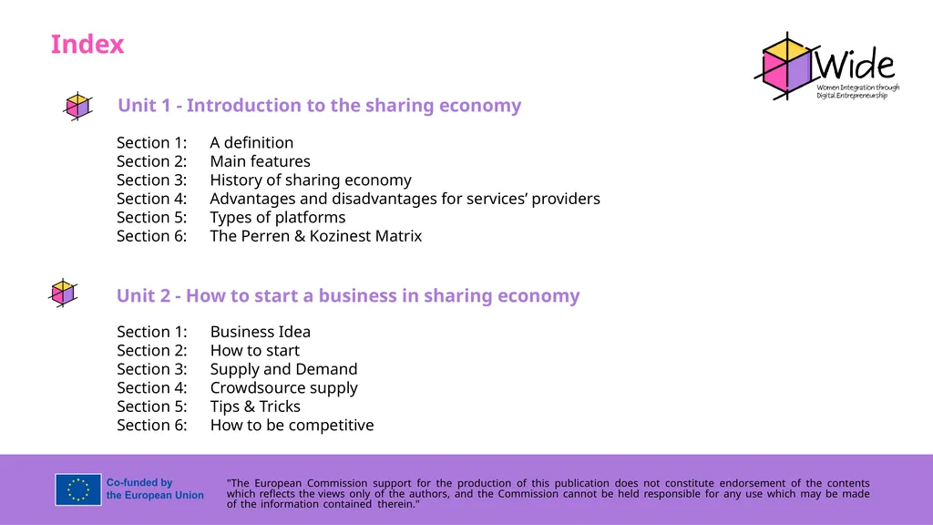 SHARING ECONOMY Partner: IDP Objectives & Goals At - slide 3 of 17