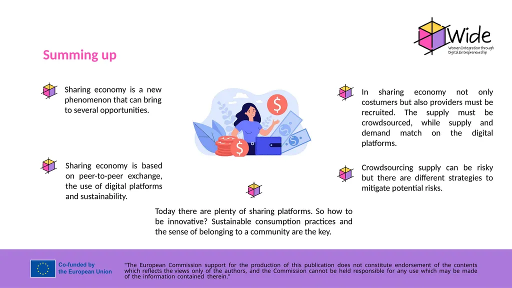 SHARING ECONOMY Partner: IDP Objectives & Goals At - slide 16 of 17