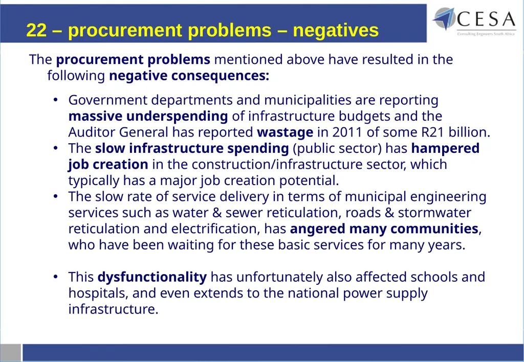 Current procurement environment from a - slide 23 of 29