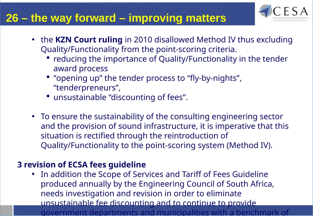 Current procurement environment from a - slide 27 of 29