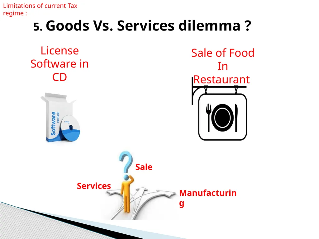 GOODS & SERVICES TAX (GST) IN INDIA GST: - slide 8 of 64