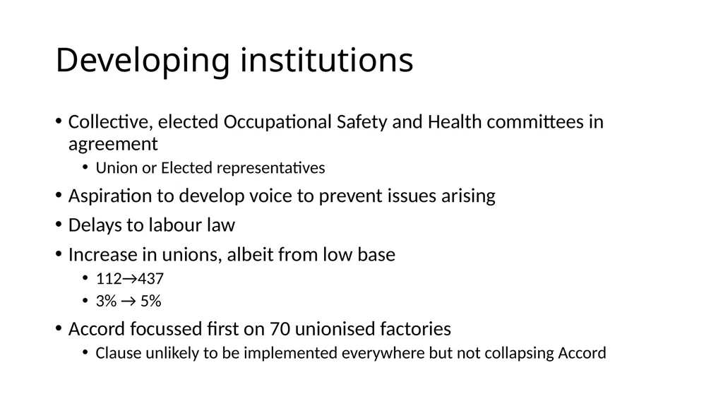 Global labour governance: an idea whose time has - slide 14 of 17