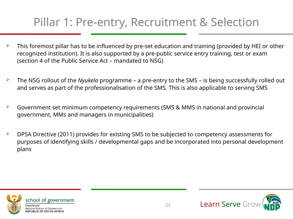 A National Implementation Framework towards the - slide 21 of 35
