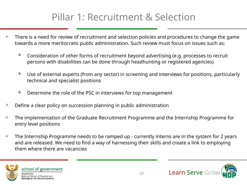 A National Implementation Framework towards the - slide 22 of 35