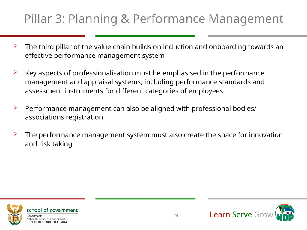 A National Implementation Framework towards the - slide 24 of 35