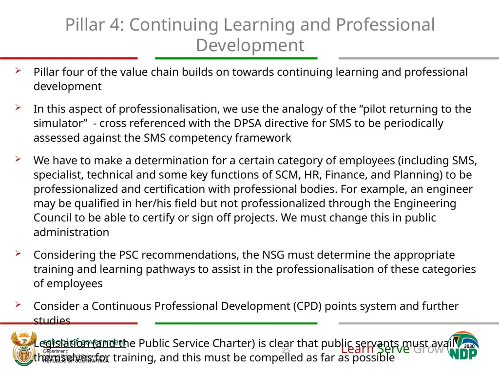 A National Implementation Framework towards the - slide 25 of 35
