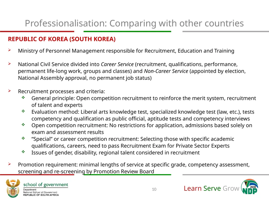 A National Implementation Framework towards the - slide 10 of 35