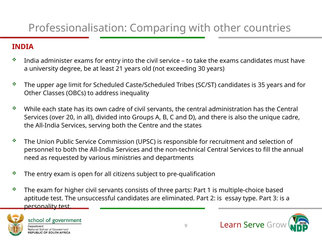 A National Implementation Framework towards the - slide 9 of 35
