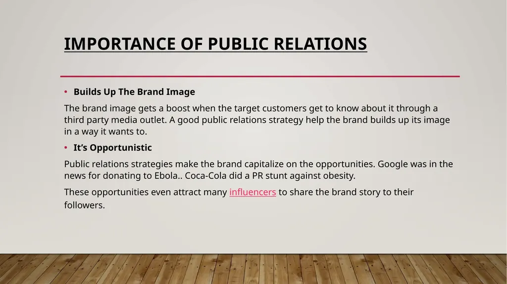 PUBLic relations or publicity By Mrs sarika singh - slide 12 of 28