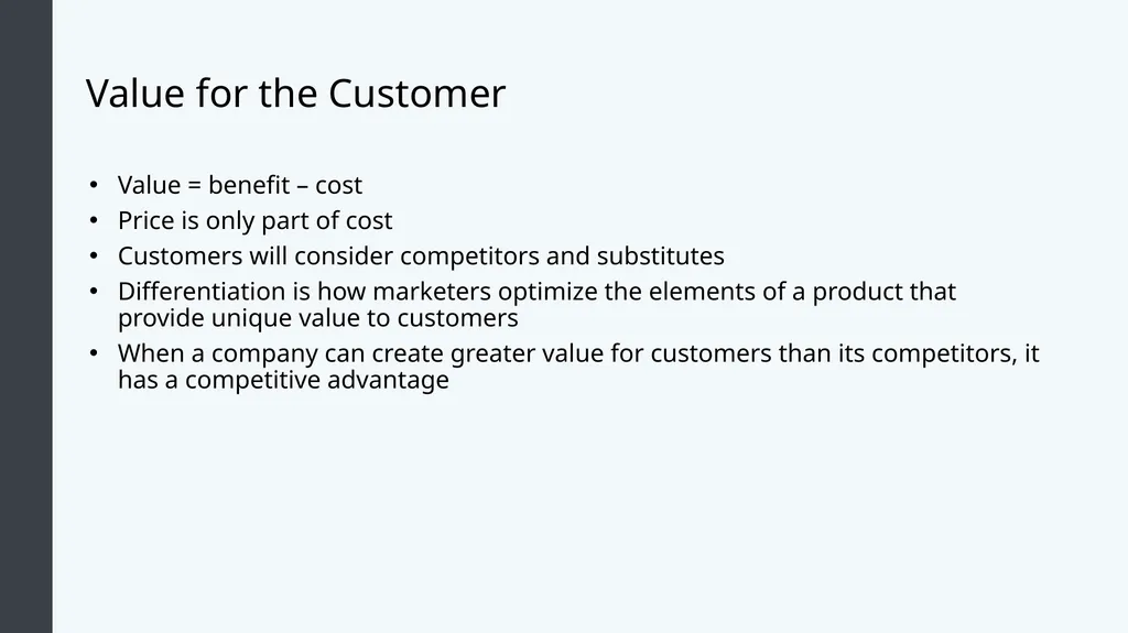 Principles of Marketing Module 2: Marketing - slide 6 of 21