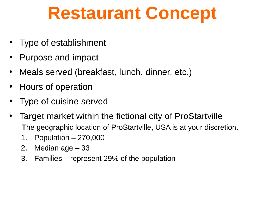 Nevada ProStart Management Competition Overview - slide 5 of 13