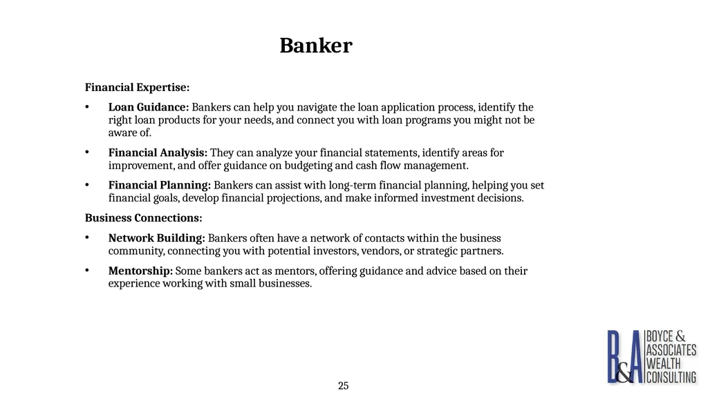 Eric C. Boyce, CFA President & CEO Boyce & - slide 25 of 67