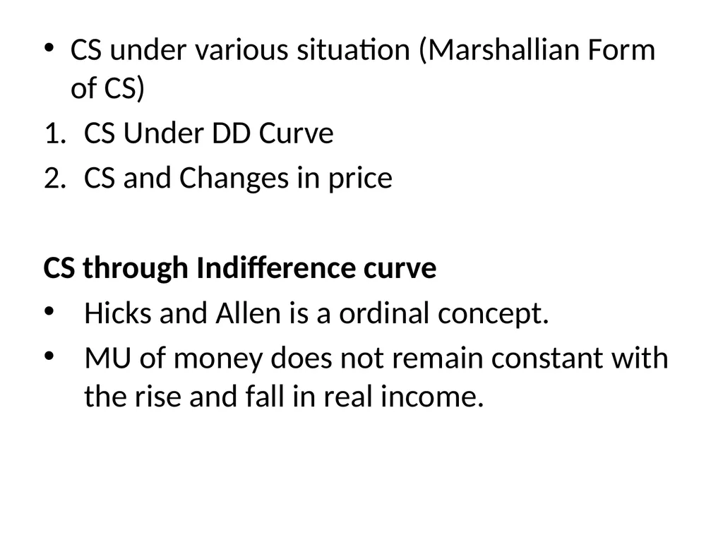 General Equilibrium Model L-1/1 Contents Partial - slide 37 of 87