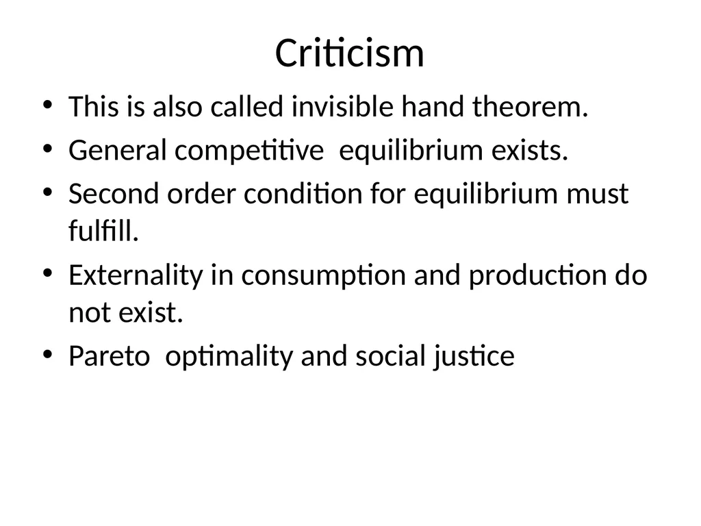 General Equilibrium Model L-1/1 Contents Partial - slide 33 of 87