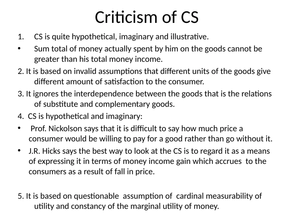 General Equilibrium Model L-1/1 Contents Partial - slide 41 of 87