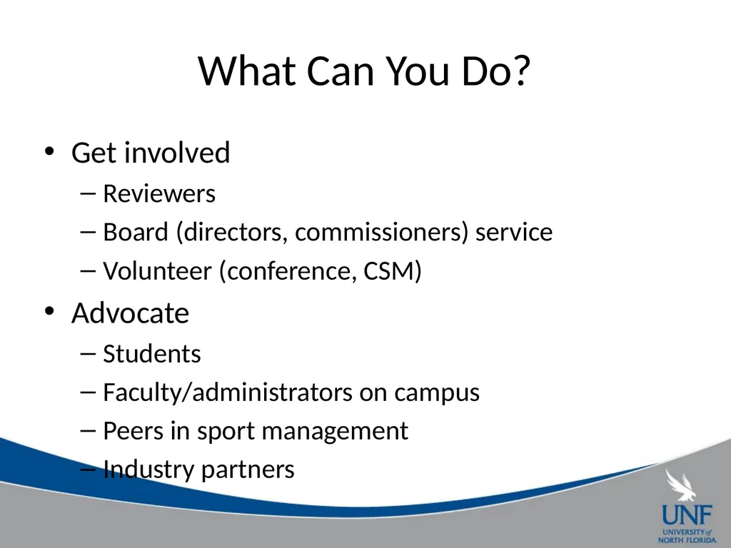 A Survey of COSMA Accreditation Programs Gil - slide 22 of 22