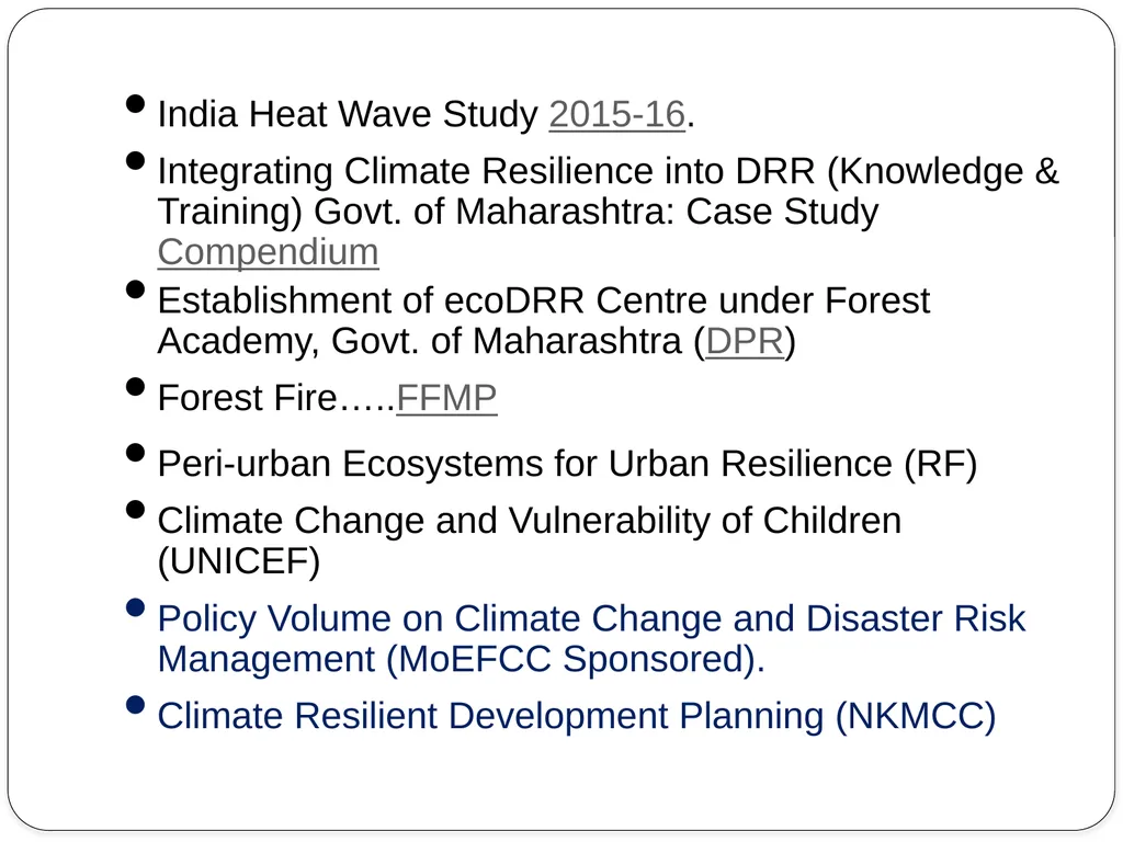 Dr Anil K Gupta Head – Div. of Environment, CC - slide 16 of 19