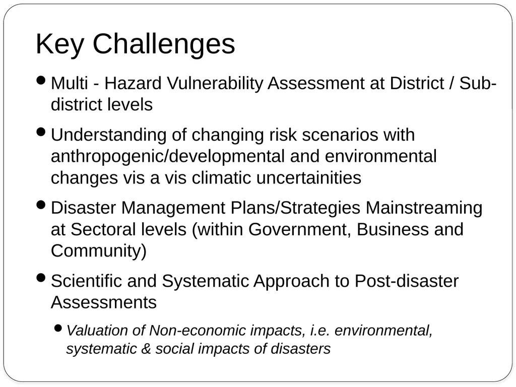 Dr Anil K Gupta Head – Div. of Environment, CC - slide 3 of 19