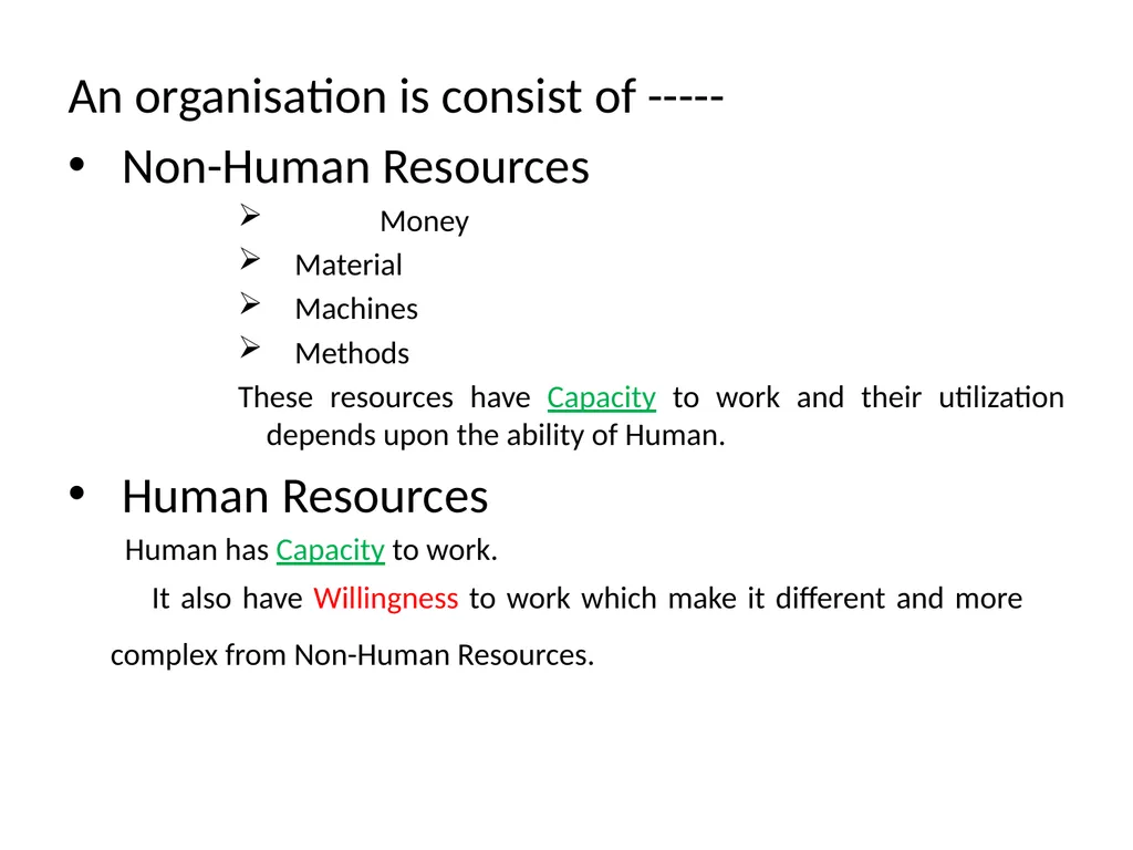 HUMAN RESOURCE MANAGEMENT Unit-1 Concepts, - slide 2 of 32
