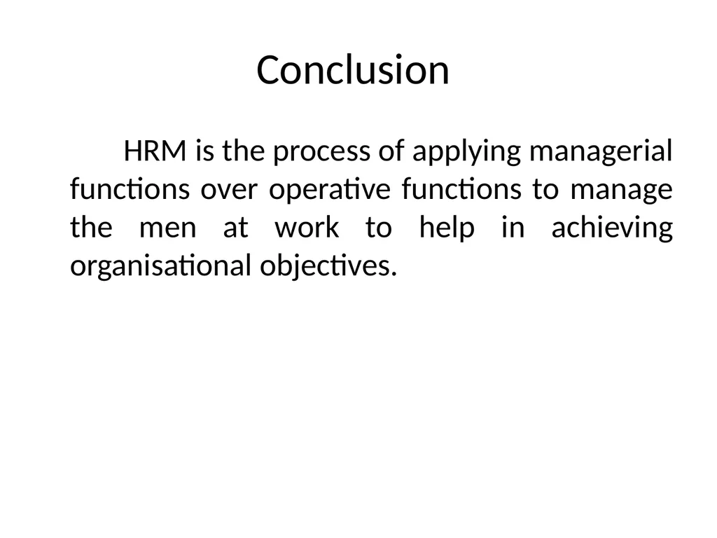 HUMAN RESOURCE MANAGEMENT Unit-1 Concepts, - slide 16 of 32