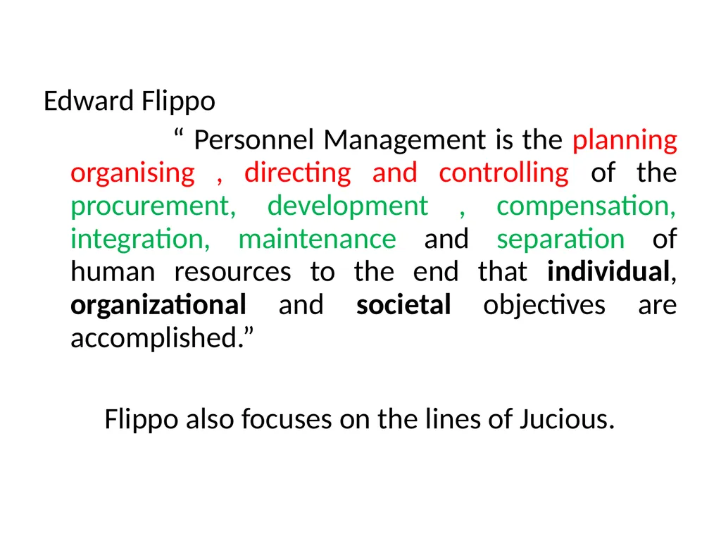 HUMAN RESOURCE MANAGEMENT Unit-1 Concepts, - slide 14 of 32