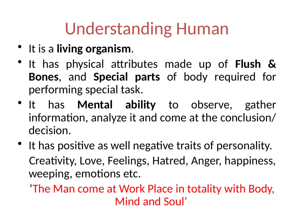 HUMAN RESOURCE MANAGEMENT Unit-1 Concepts, - slide 4 of 32