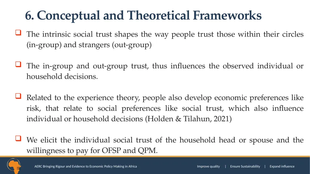 SOCIAL TRUST AND CONSUMPTION EXPENDITURE DECISIONS - slide 17 of 52