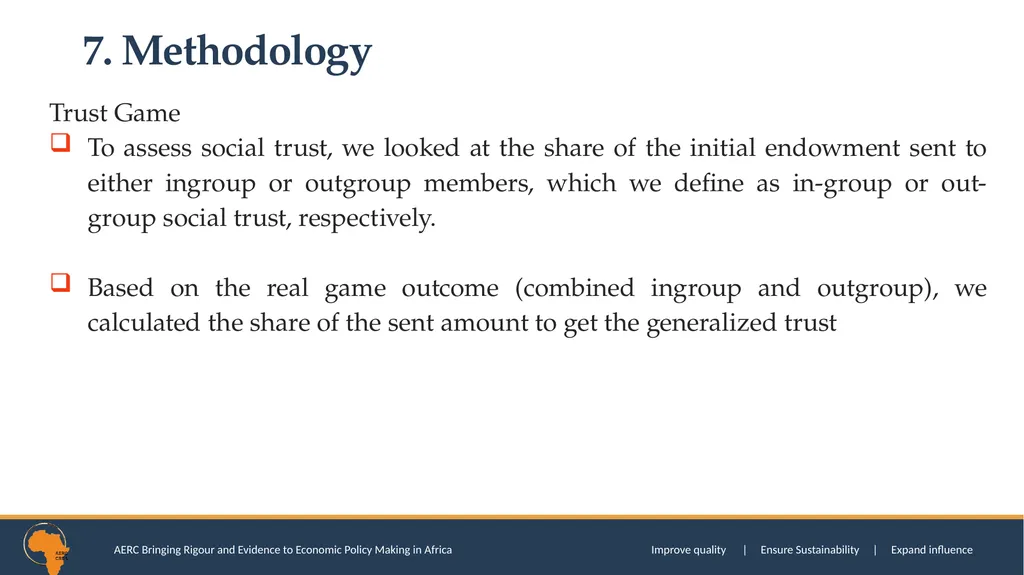 SOCIAL TRUST AND CONSUMPTION EXPENDITURE DECISIONS - slide 25 of 52