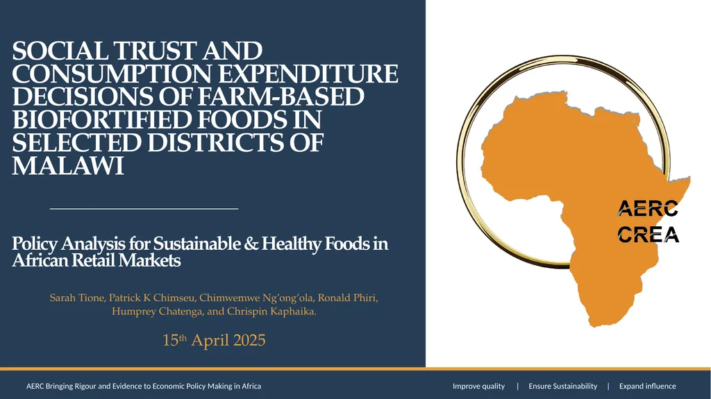 SOCIAL TRUST AND CONSUMPTION EXPENDITURE DECISIONS - slide 1 of 52