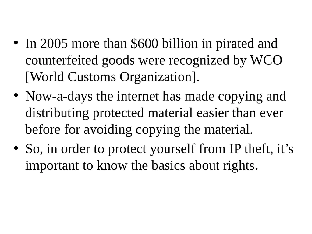 UNIT-3 COPYRIGHTS Law Of Copy Rights : Fundamental - slide 4 of 78