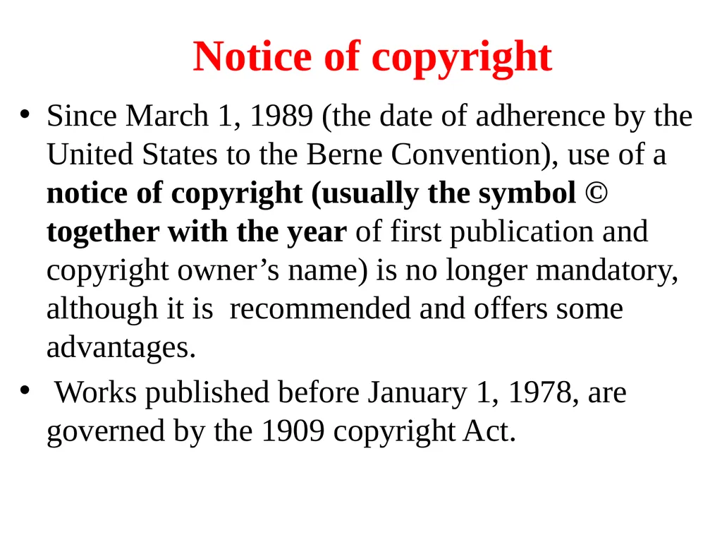 UNIT-3 COPYRIGHTS Law Of Copy Rights : Fundamental - slide 49 of 78