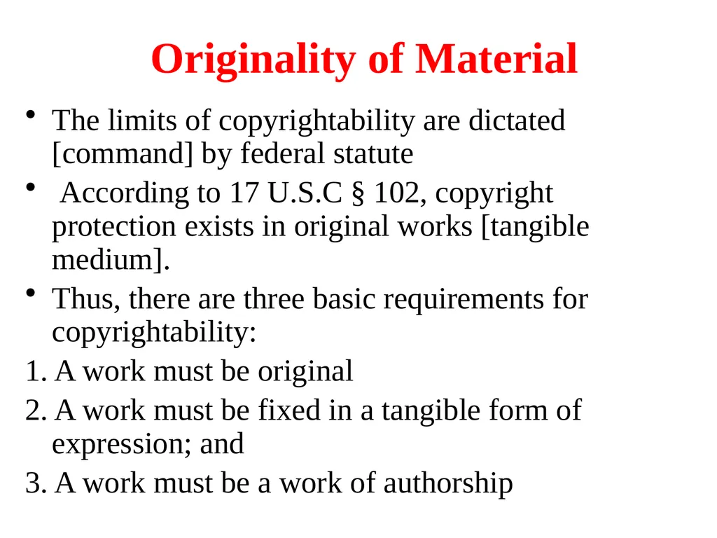 UNIT-3 COPYRIGHTS Law Of Copy Rights : Fundamental - slide 18 of 78