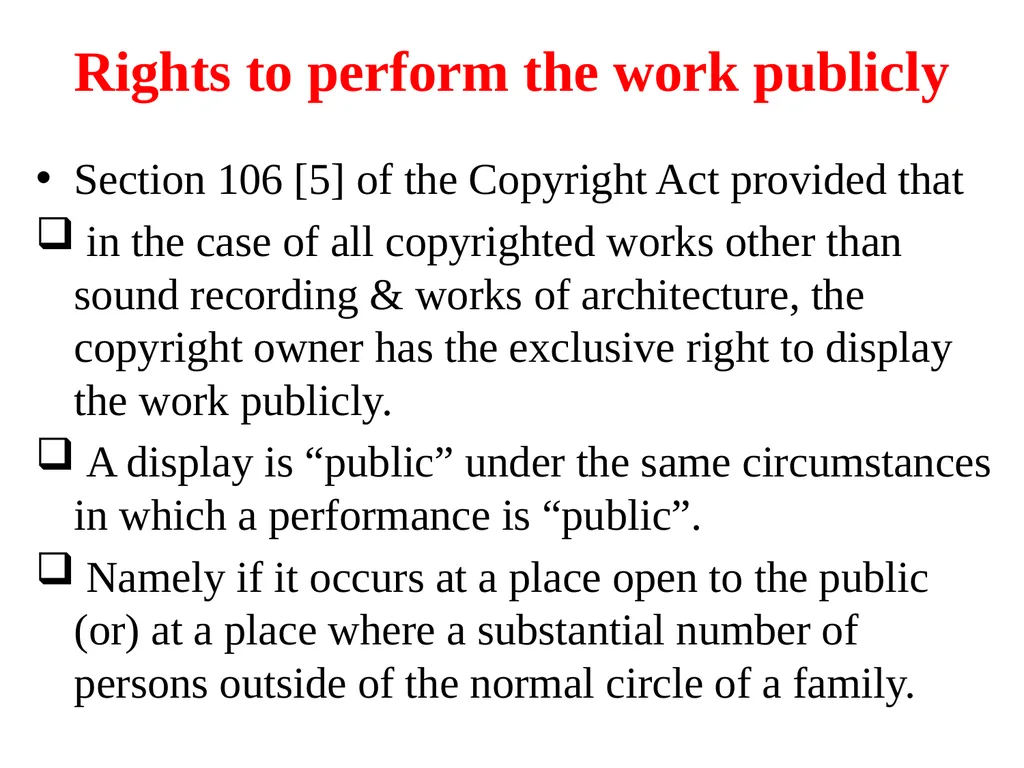 UNIT-3 COPYRIGHTS Law Of Copy Rights : Fundamental - slide 33 of 78