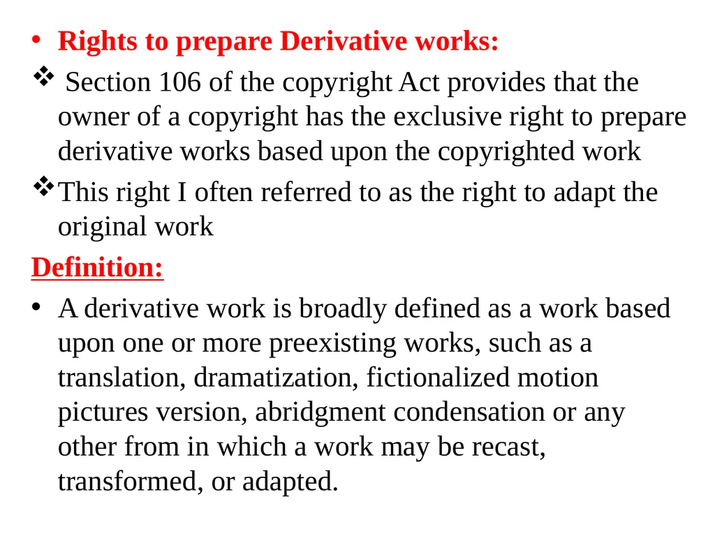 UNIT-3 COPYRIGHTS Law Of Copy Rights : Fundamental - slide 29 of 78