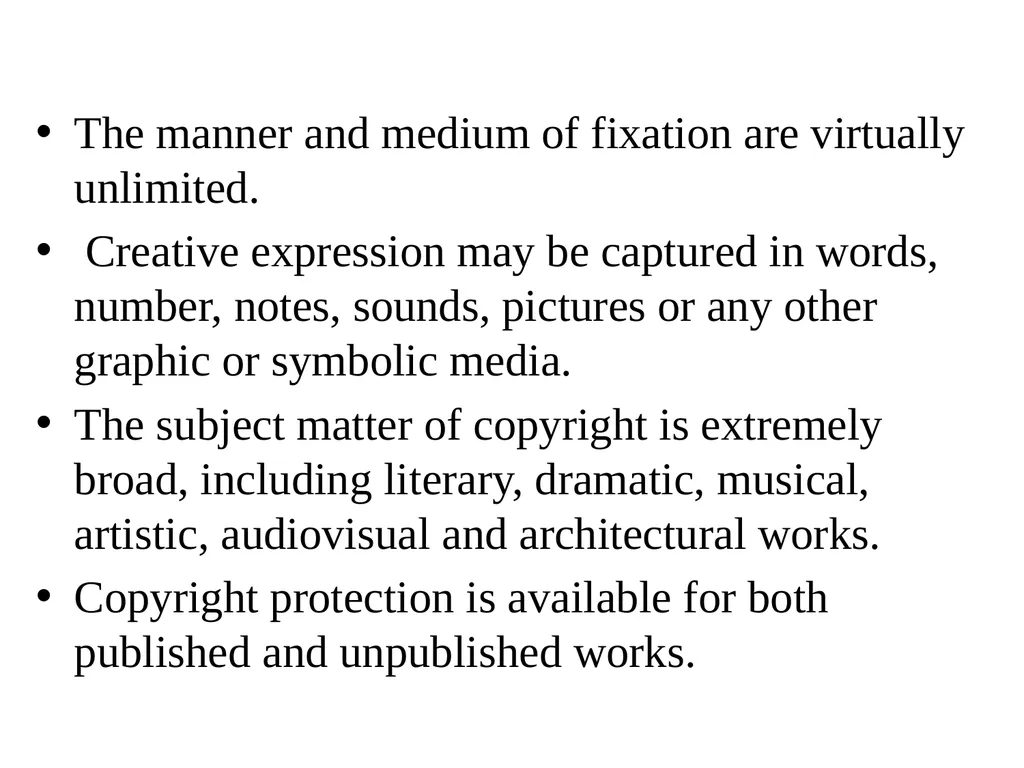 UNIT-3 COPYRIGHTS Law Of Copy Rights : Fundamental - slide 6 of 78