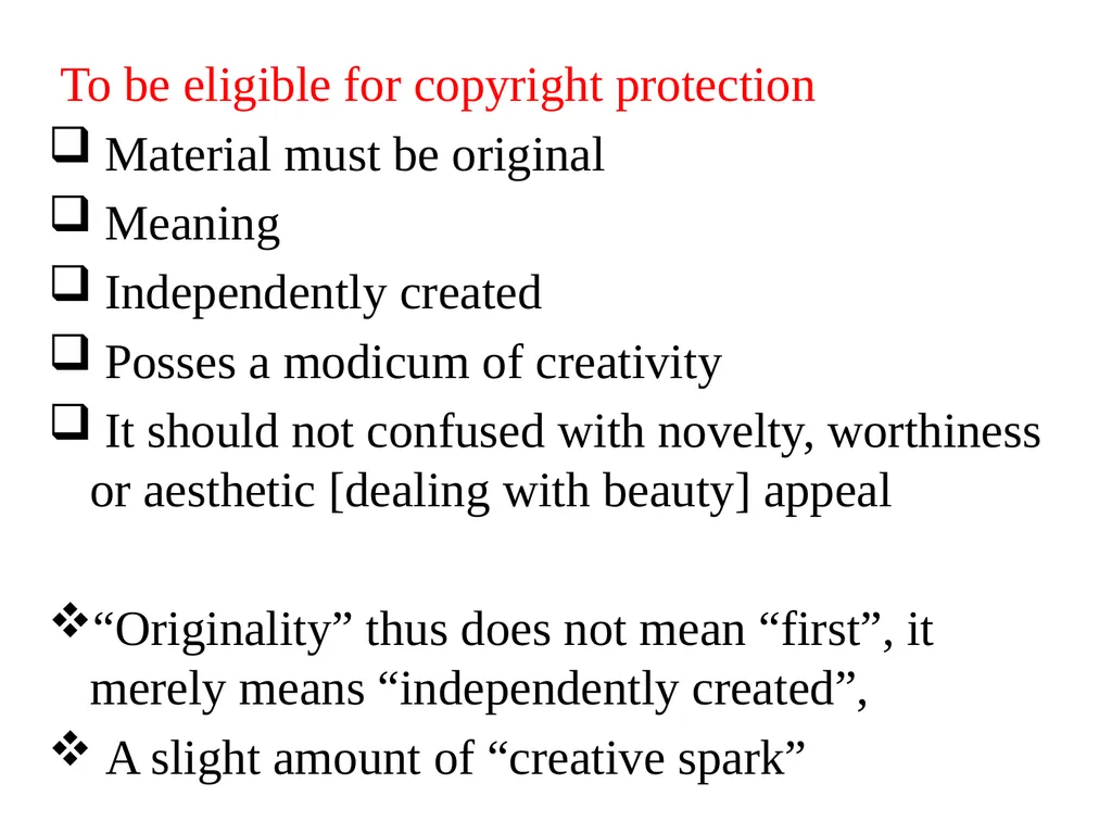 UNIT-3 COPYRIGHTS Law Of Copy Rights : Fundamental - slide 19 of 78