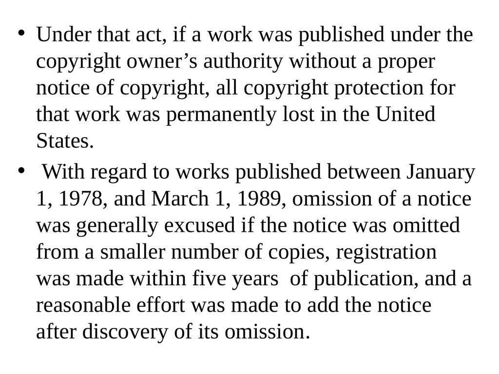 UNIT-3 COPYRIGHTS Law Of Copy Rights : Fundamental - slide 50 of 78
