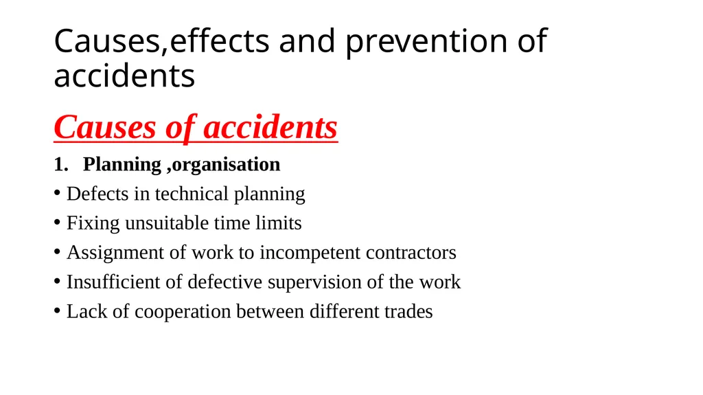 Chapter-4 PRINCIPLES OF SAFETY IN CONSTRUCTION - slide 4 of 64