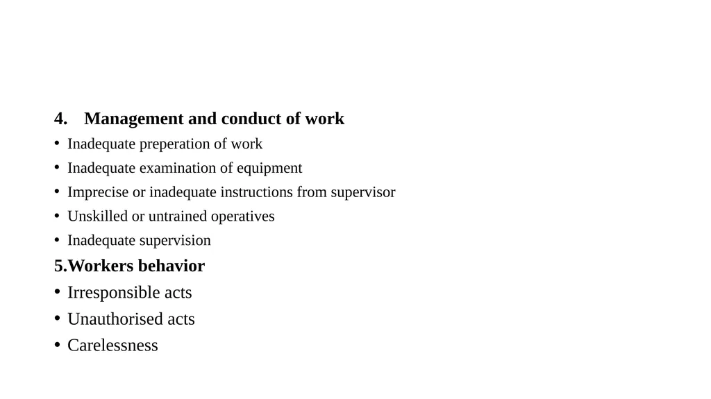 Chapter-4 PRINCIPLES OF SAFETY IN CONSTRUCTION - slide 6 of 64