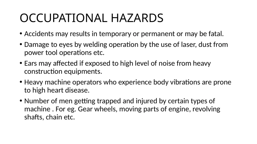 Chapter-4 PRINCIPLES OF SAFETY IN CONSTRUCTION - slide 14 of 64