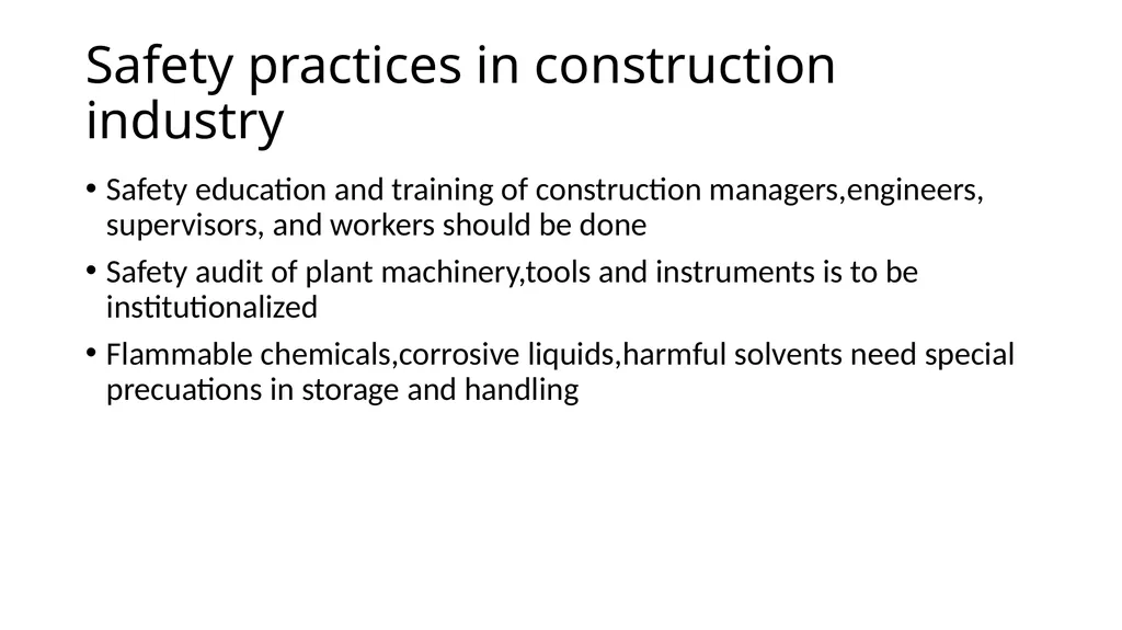 Chapter-4 PRINCIPLES OF SAFETY IN CONSTRUCTION - slide 9 of 64