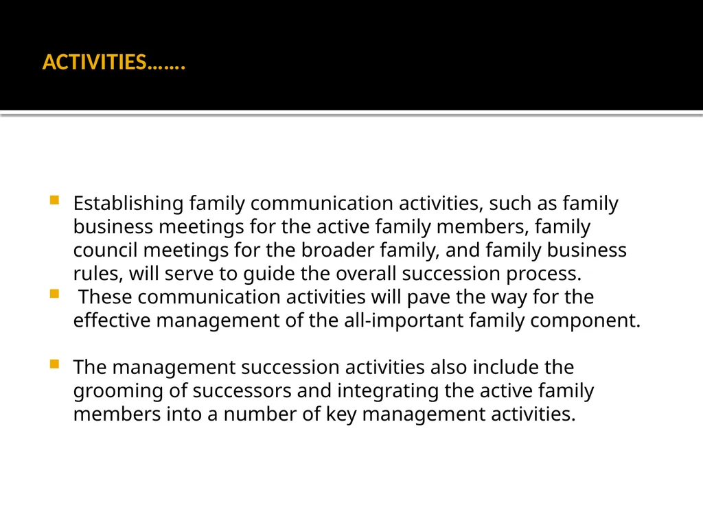 FOB: FAMILY OWNED BUSINESSES GST DR. OLANIPEKUN - slide 55 of 88