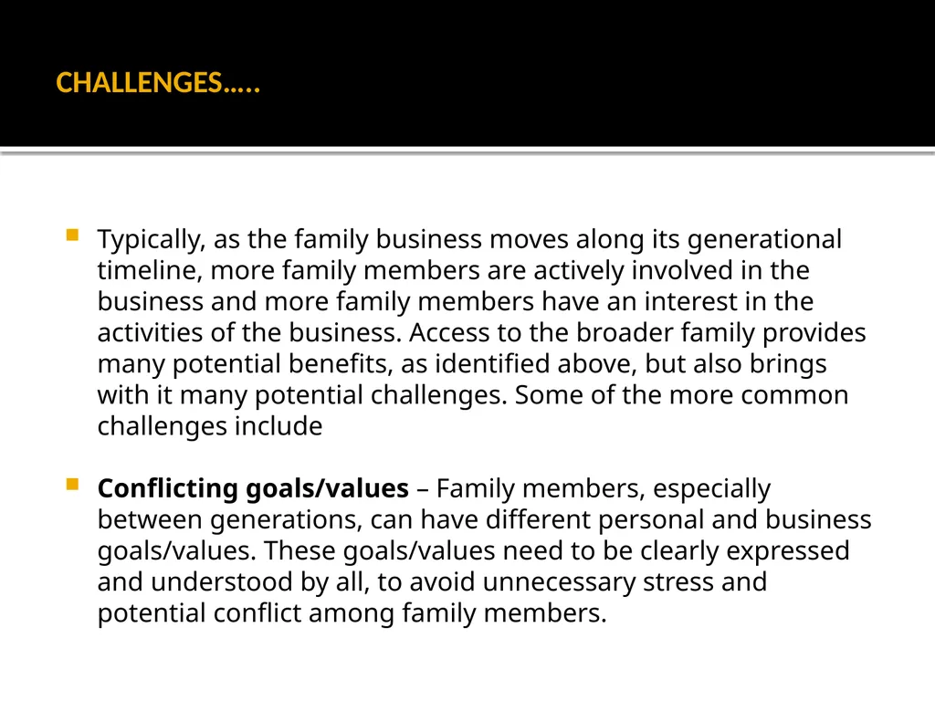 FOB: FAMILY OWNED BUSINESSES GST DR. OLANIPEKUN - slide 26 of 88