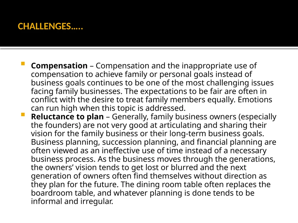 FOB: FAMILY OWNED BUSINESSES GST DR. OLANIPEKUN - slide 29 of 88