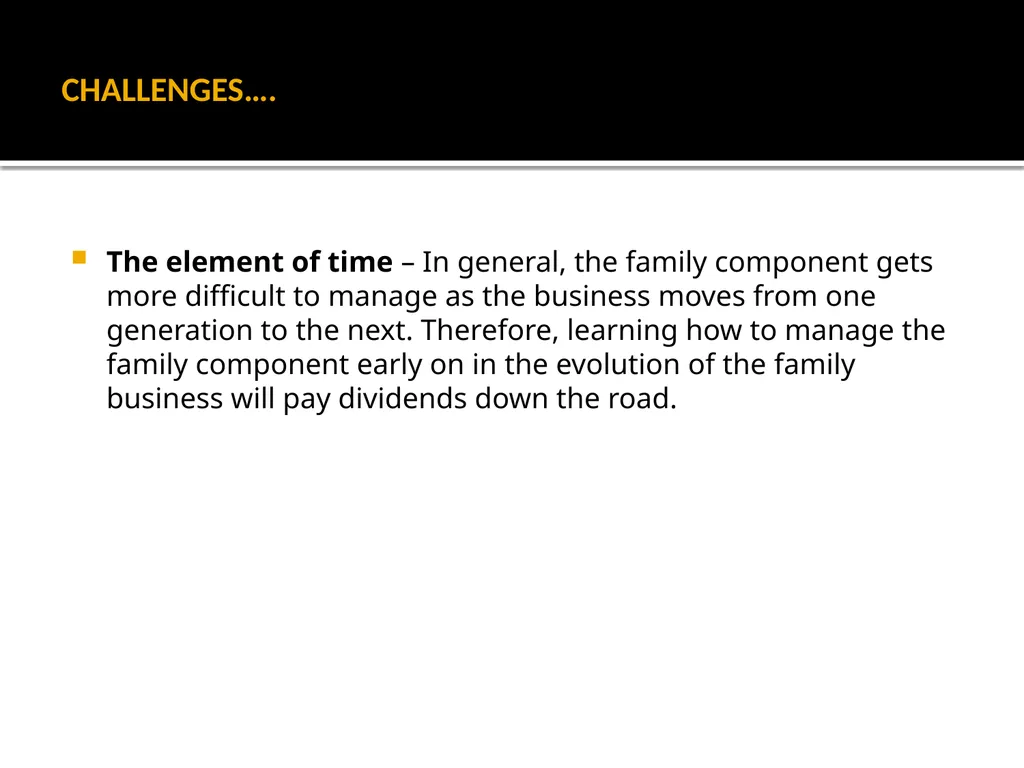 FOB: FAMILY OWNED BUSINESSES GST DR. OLANIPEKUN - slide 30 of 88